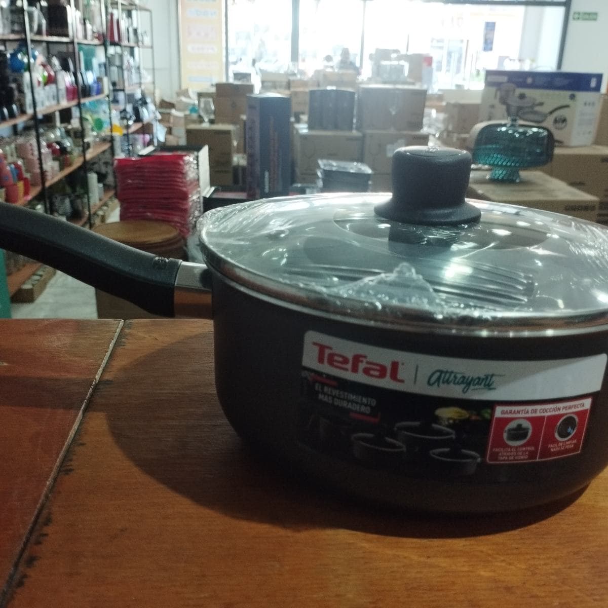 Cacerola 18cm c/mango Tefal