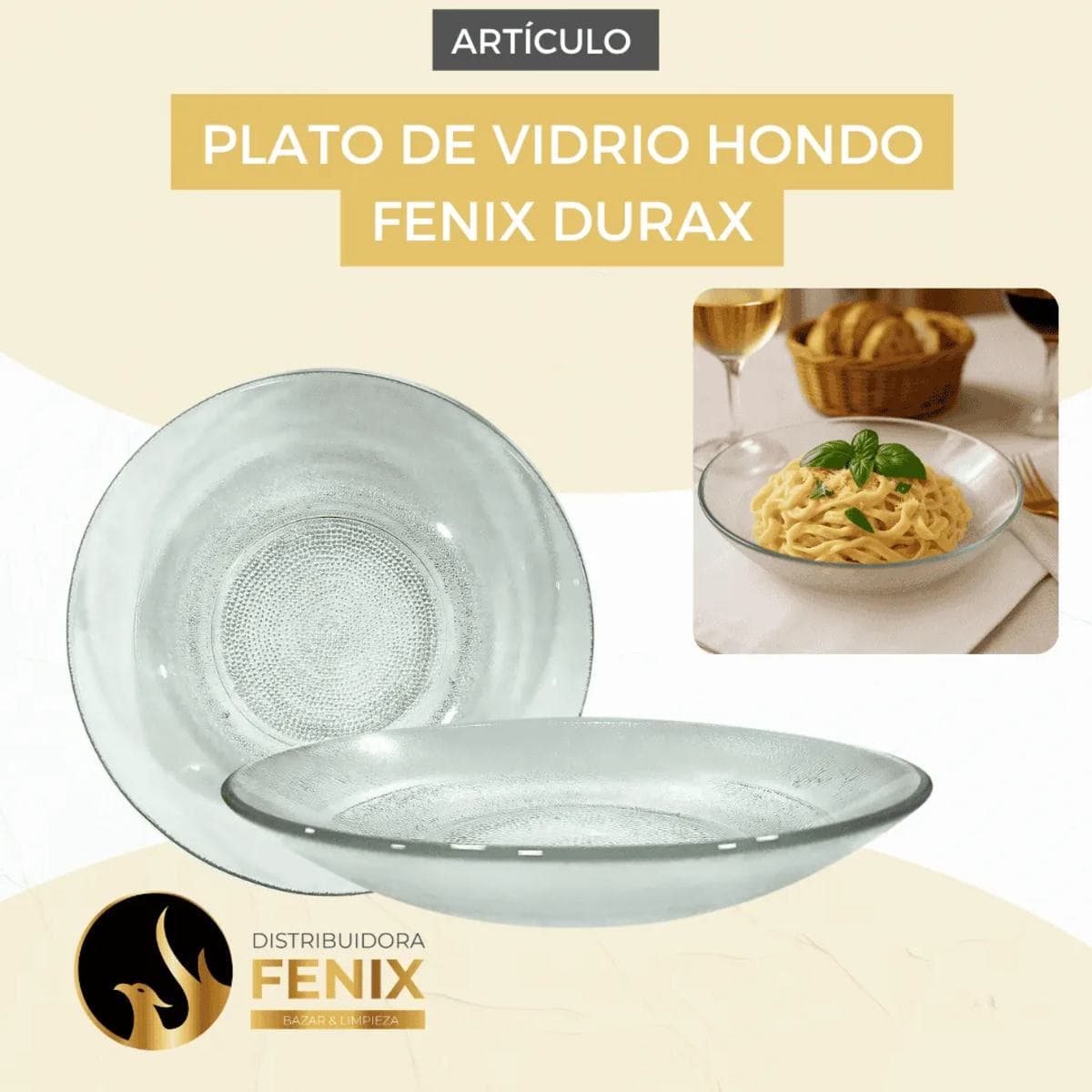 PLATOS HONDOS FENIX X 12