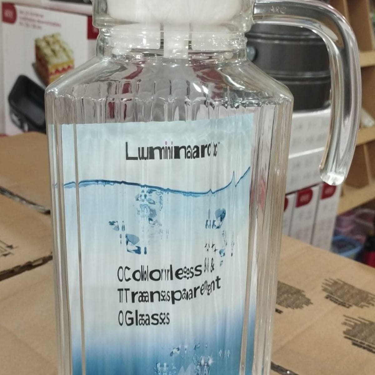 JARRA QUADRO C/ TAPA 1,7 L